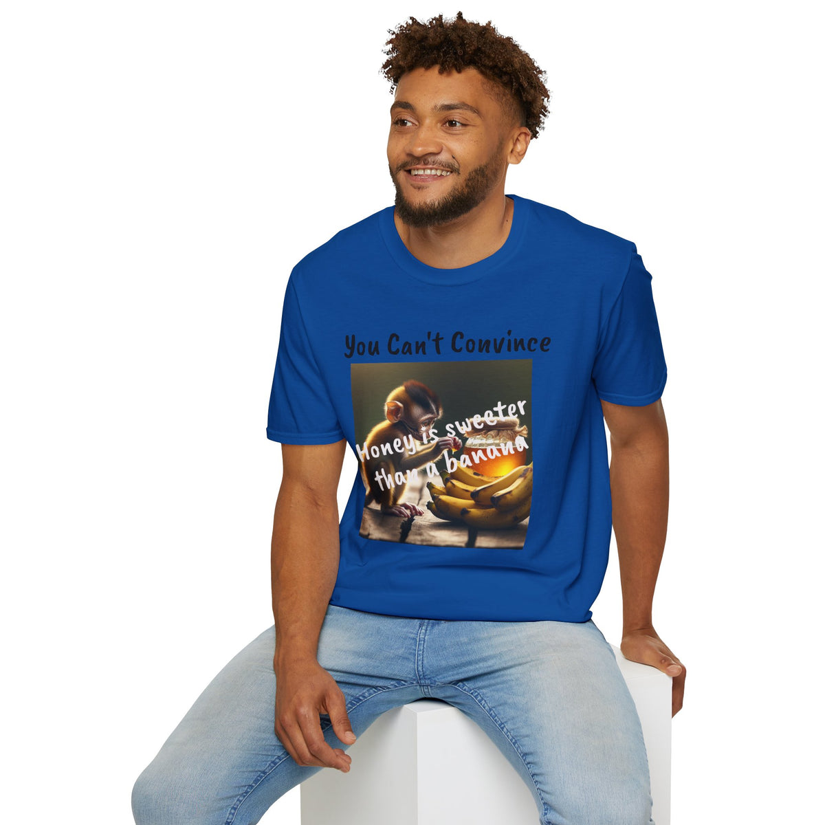 You Can't Convince Honey & Banana Graphic Tee