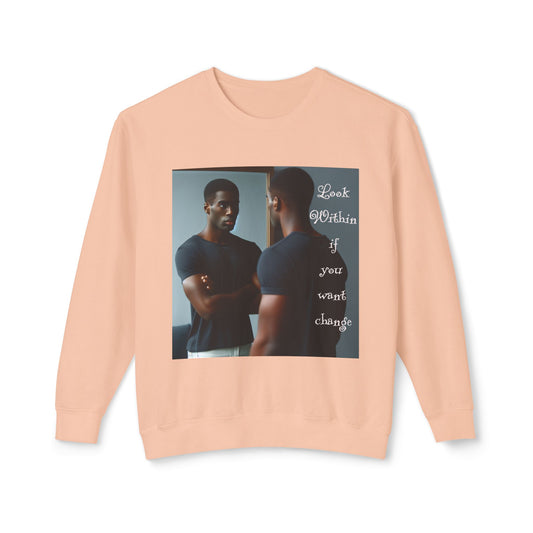 Look Within Unisex  Crewneck Sweatshirt