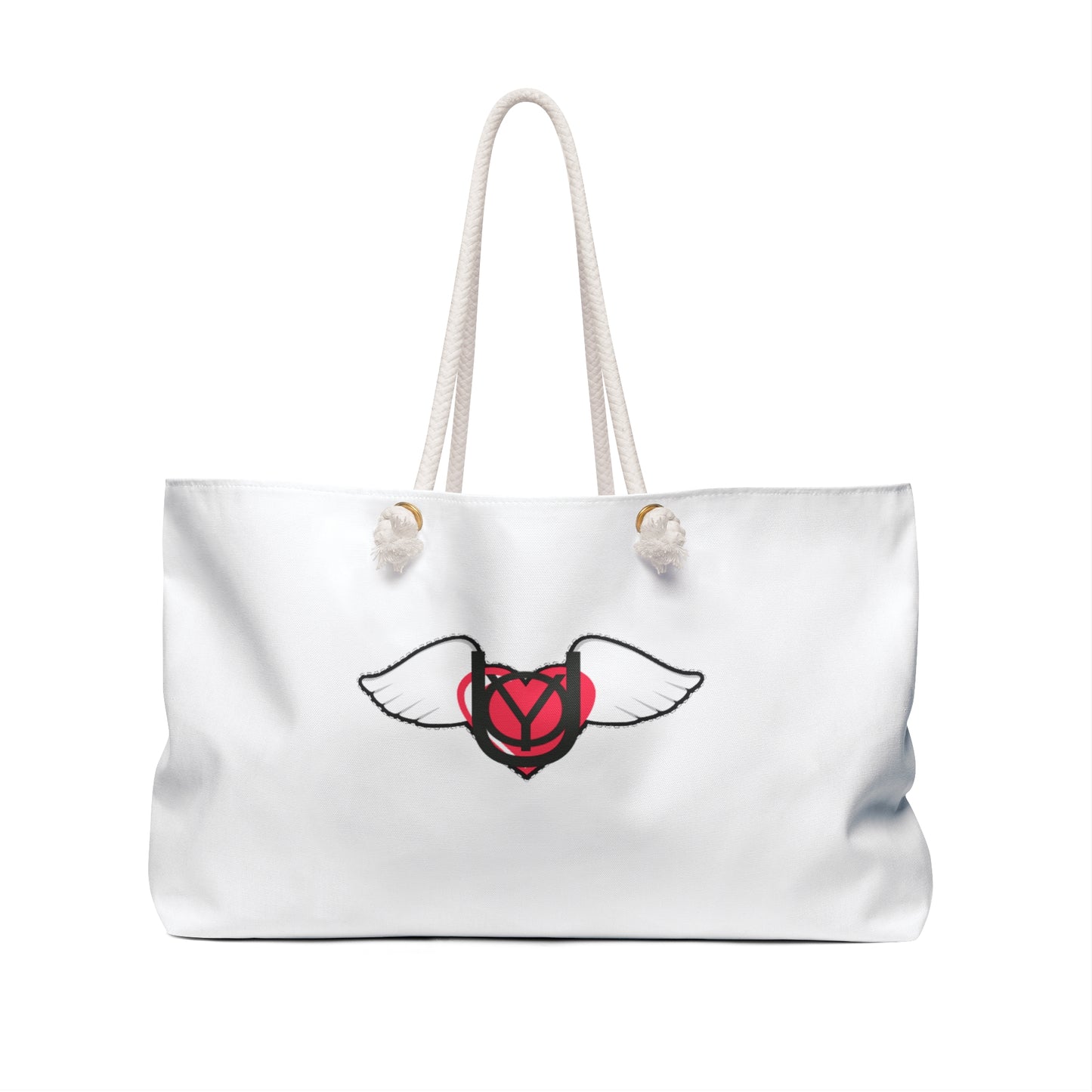 Embrace You Weekender Bag – Winged Heart Travel Tote