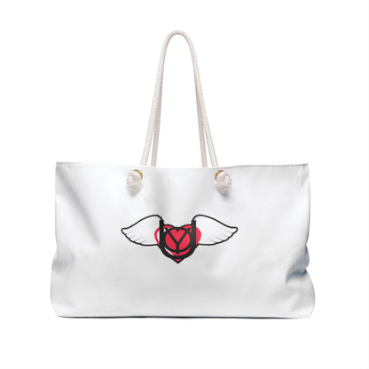 Embrace You Weekender Bag – Winged Heart Travel Tote