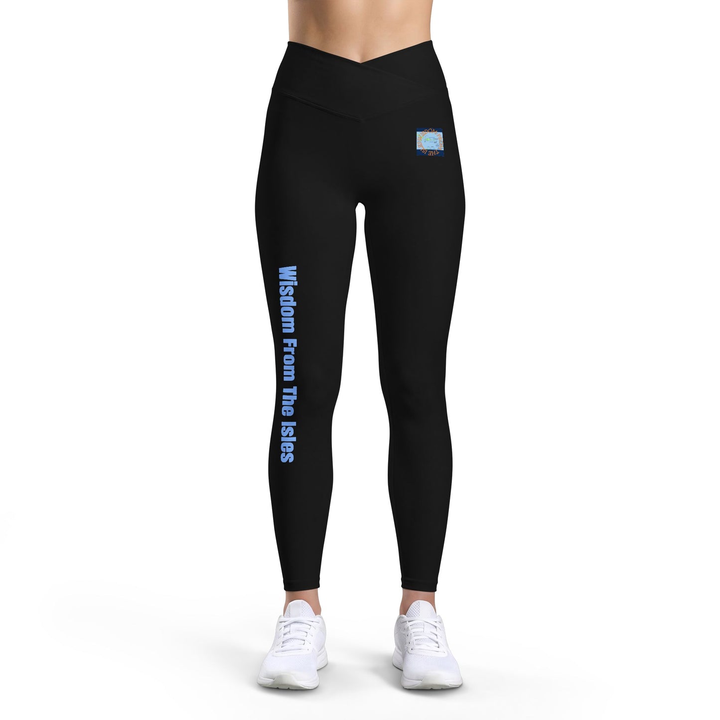Wisdom from the Isles Women’s Luxe Leggings Aqua