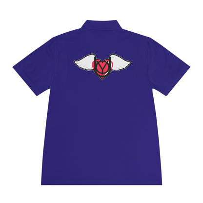 EMbrace The You Men's Sport Polo Shirt (Logo)