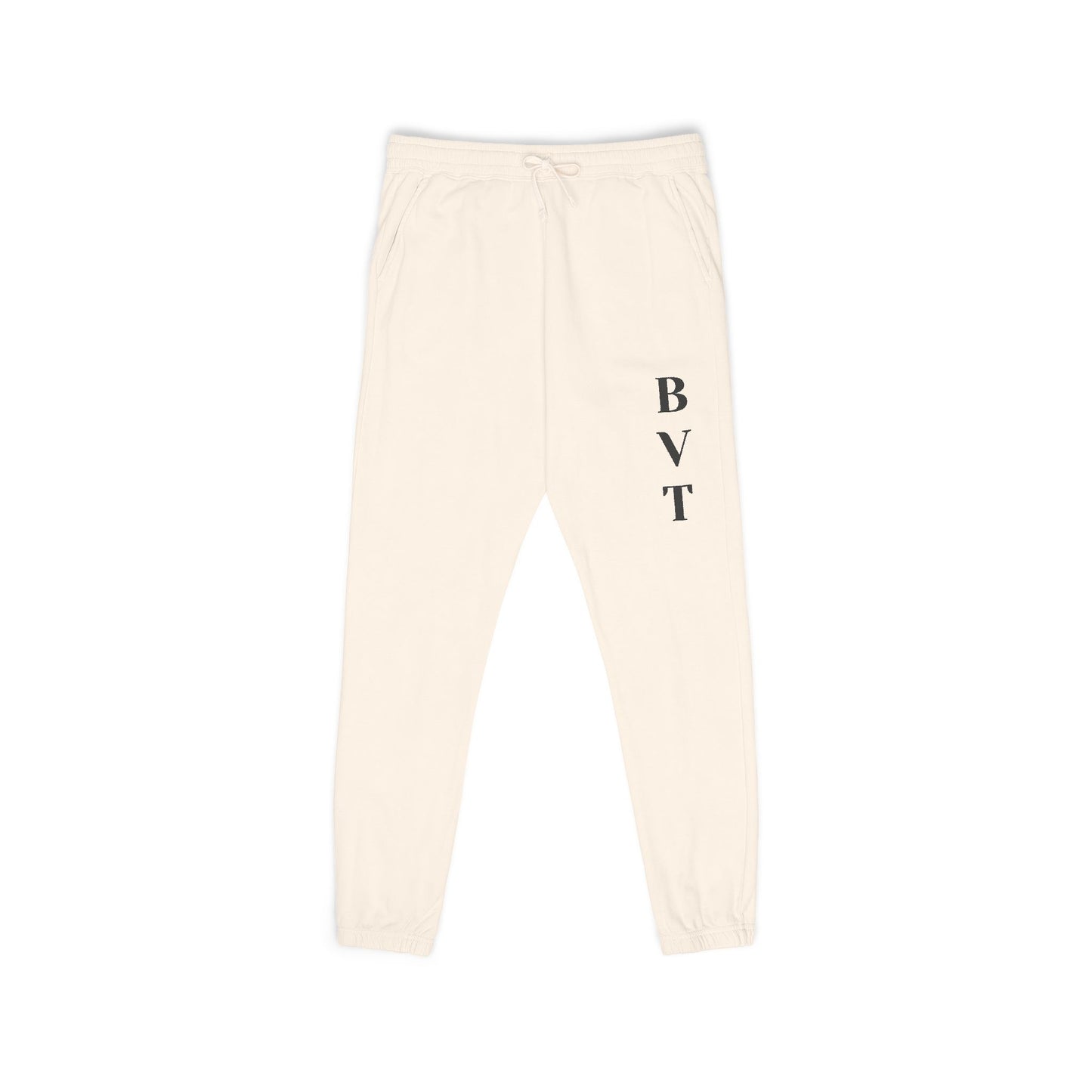 Unisex Fleece Sweatpants  BVT Garment-Dyed