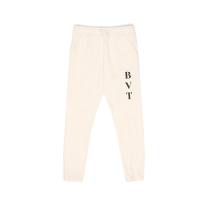 Unisex Fleece Sweatpants  BVT Garment-Dyed