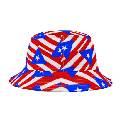 Puerto Rico Hat Lg Patterned Bucket