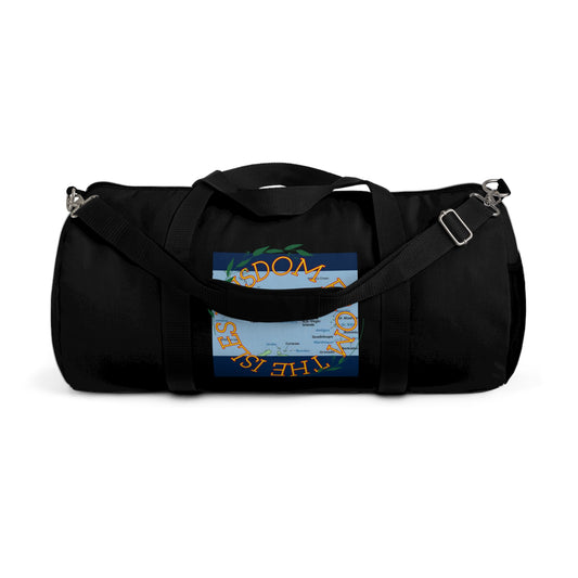 Wisdom from the Isles Duffel Bag (Black)