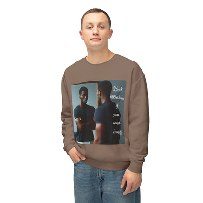 Look Within Unisex  Crewneck Sweatshirt