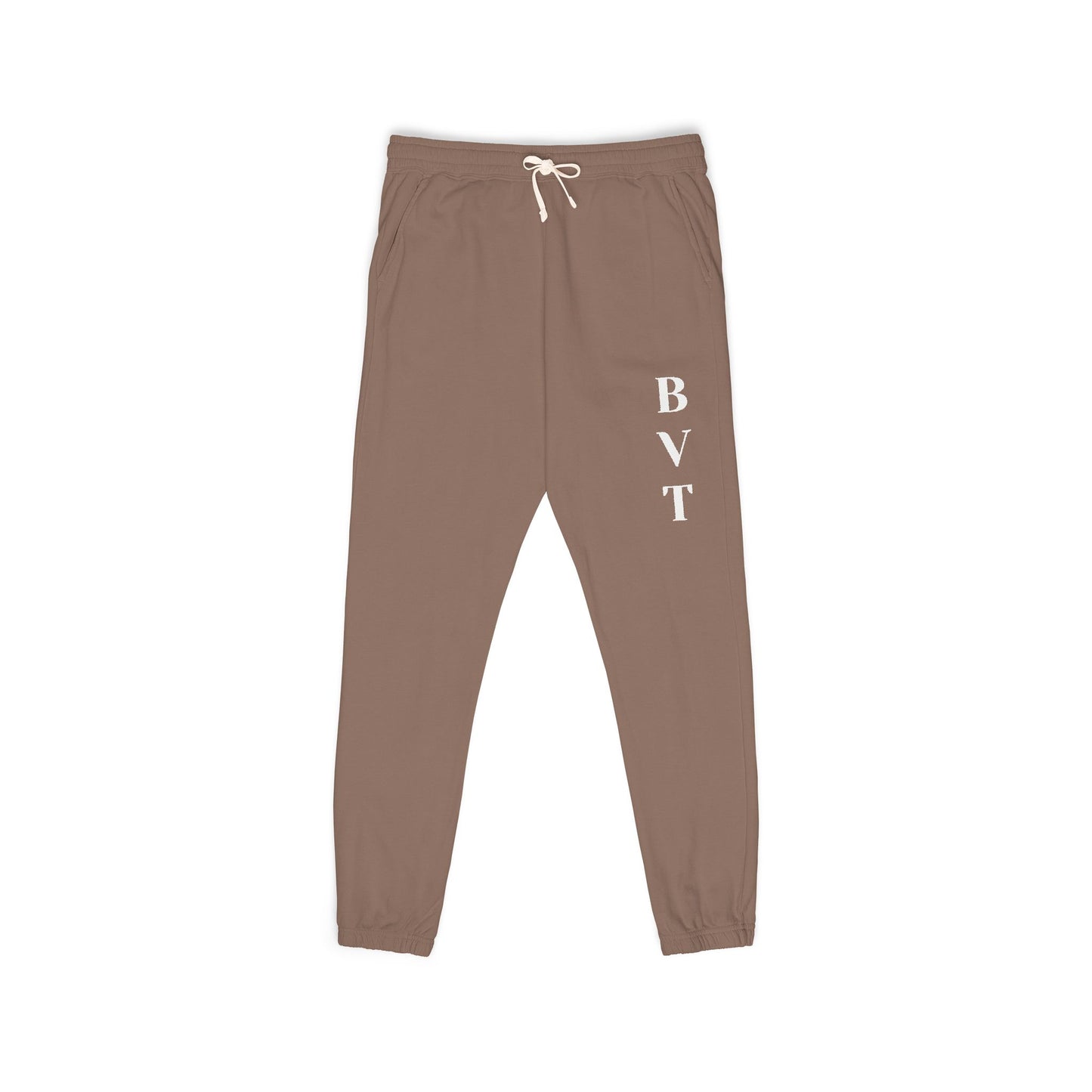 Unisex Fleece Sweatpants  BVT Garment-Dyed