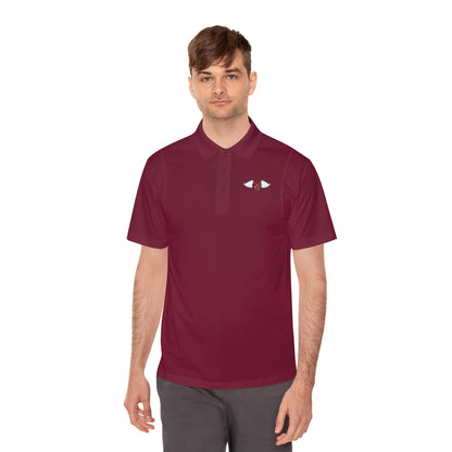 EMbrace The You Men's Sport Polo Shirt (Logo)