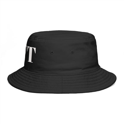 BVT Monogram Bucket Hat — Classic White BVT Logo