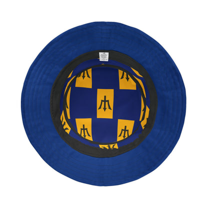 Barbados Hat Lg Patterned Bucket Hat