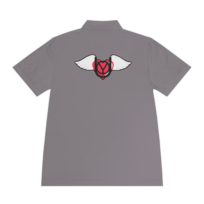 EMbrace The You Men's Sport Polo Shirt (Logo)