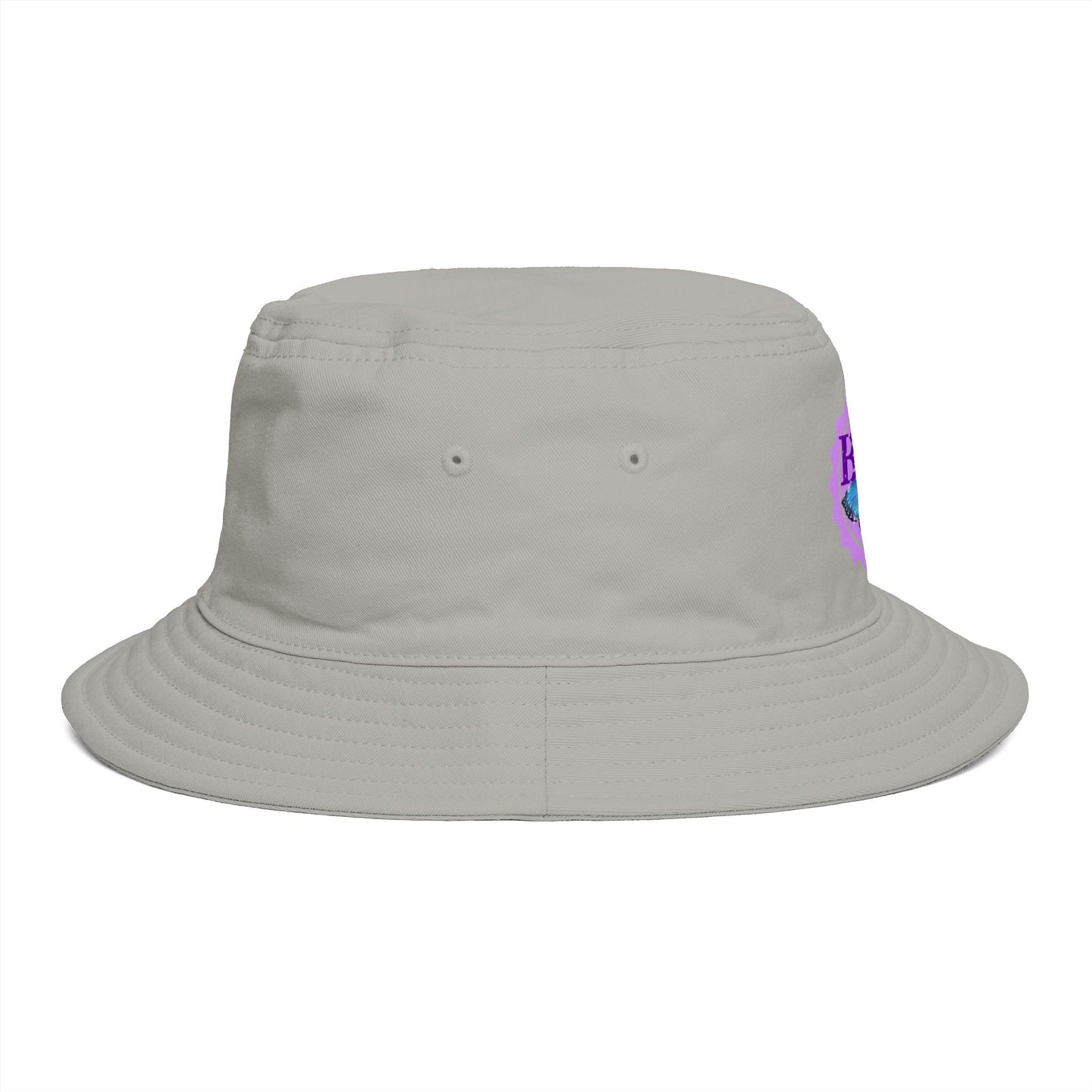 BVT Butterfly Logo Bucket Hat — Casual Sun Hat