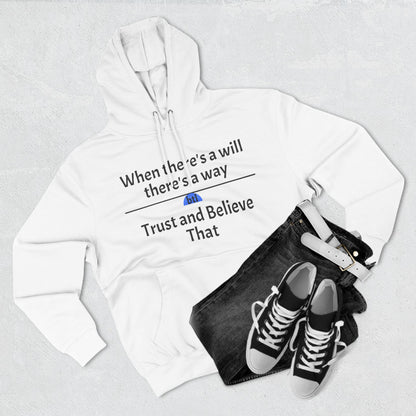 A Way Three-Panel Fleece Hoodie