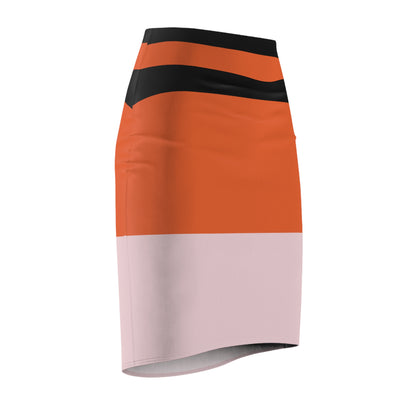 Chic Abstract Women's Pencil Skirt BOP