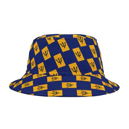 Barbados Hat Mini Patterned Bucket Hat