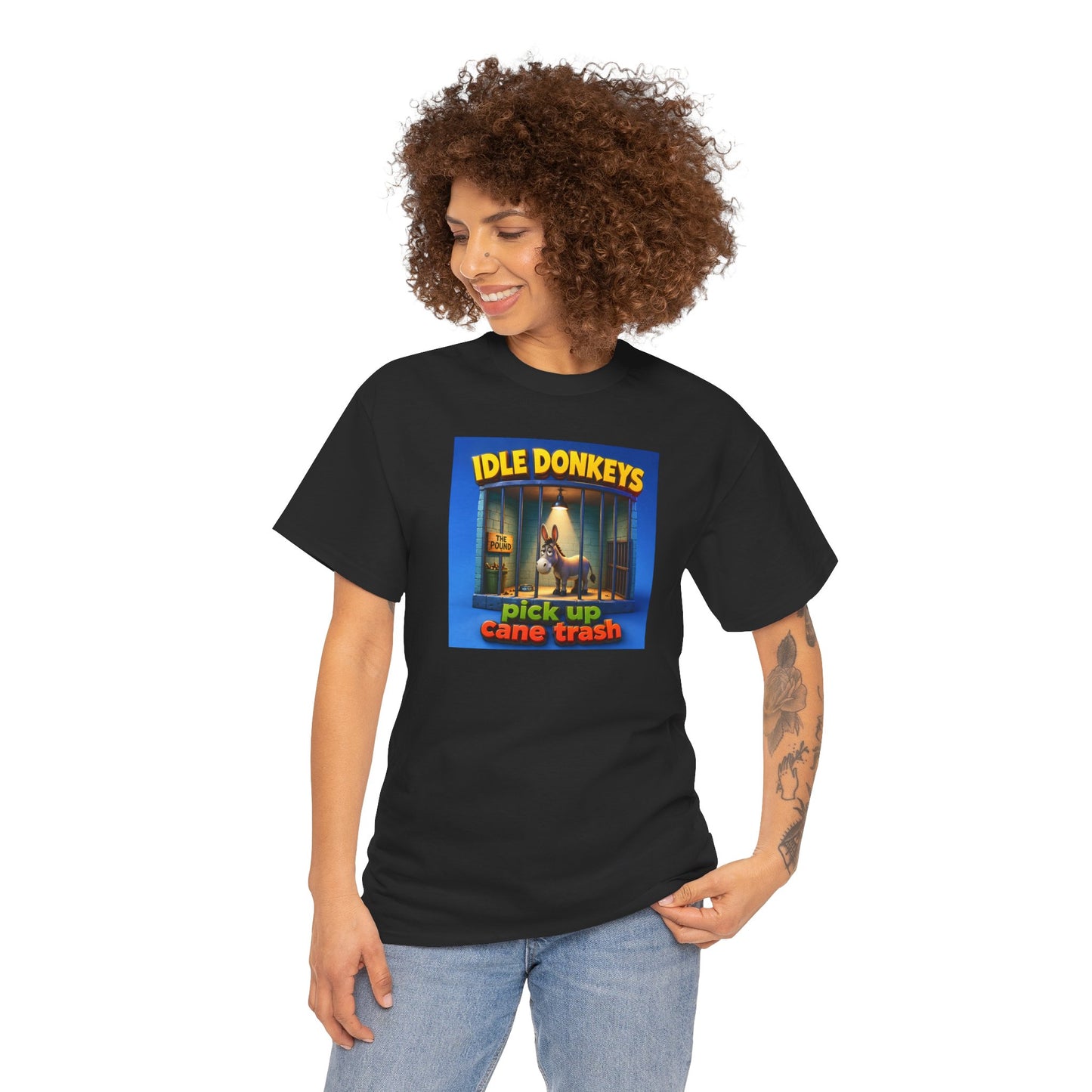 Idle Donkeys "Pick Up Cane Trash" T-Shirt