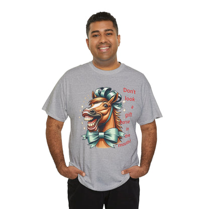 Gift Horse Cotton Tee