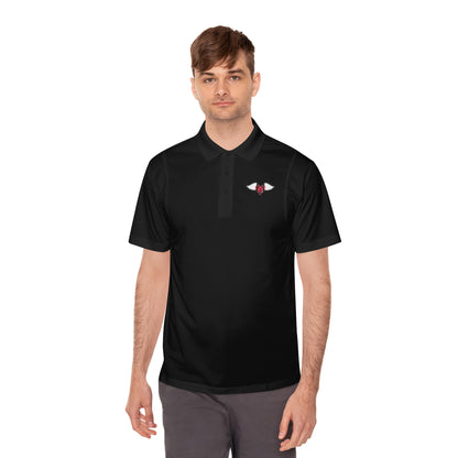 EMbrace The You Men's Sport Polo Shirt (Logo)