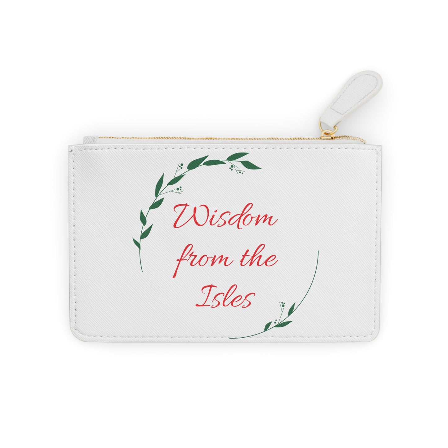 Wisdom FTI White Mini Clutch Bag