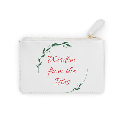 Wisdom FTI White Mini Clutch Bag