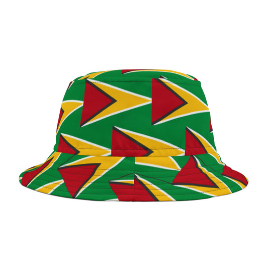 Guyana Hat Lg Patterned Bucket