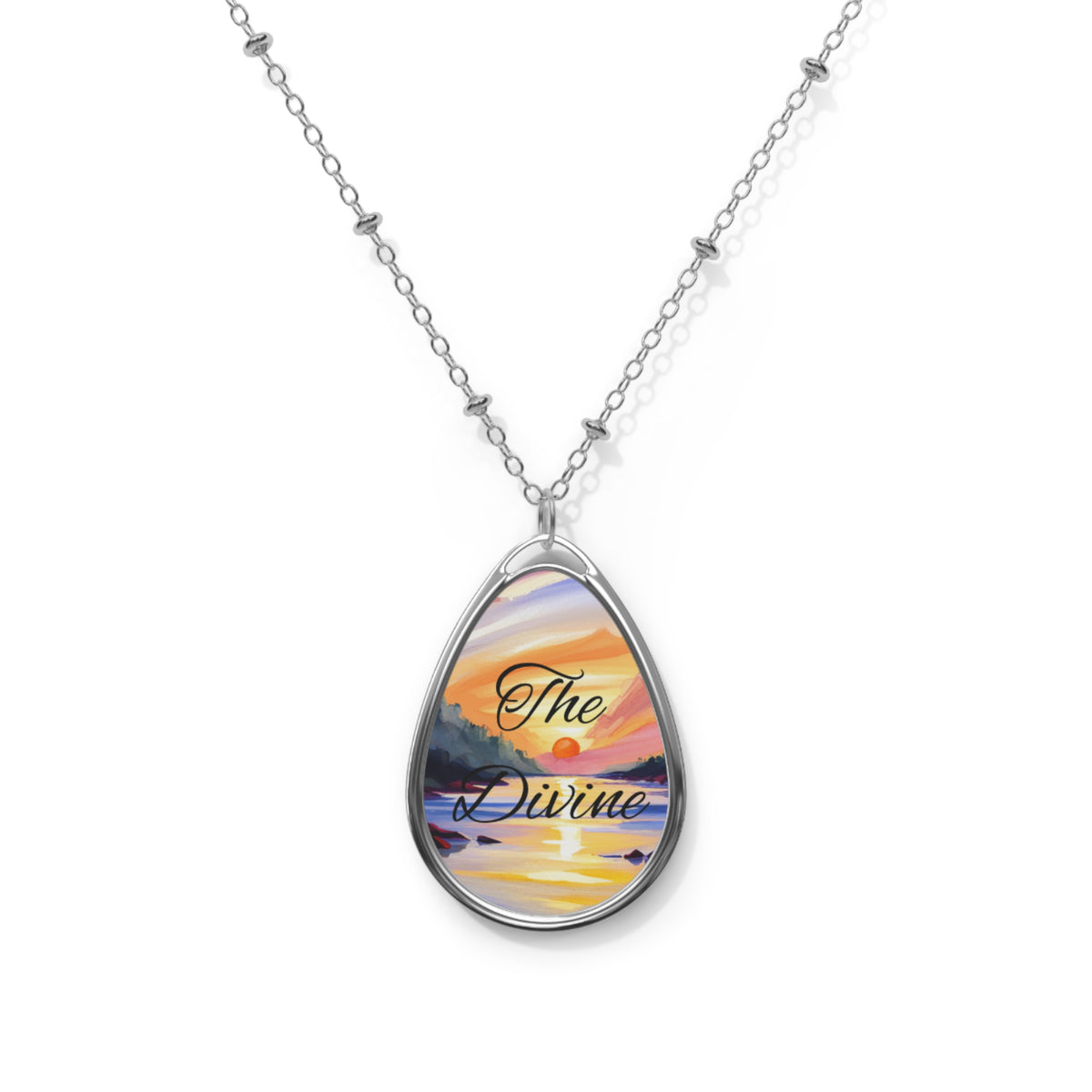 The Divine Oval Necklace
