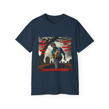 One Foot in the Grave Tee
