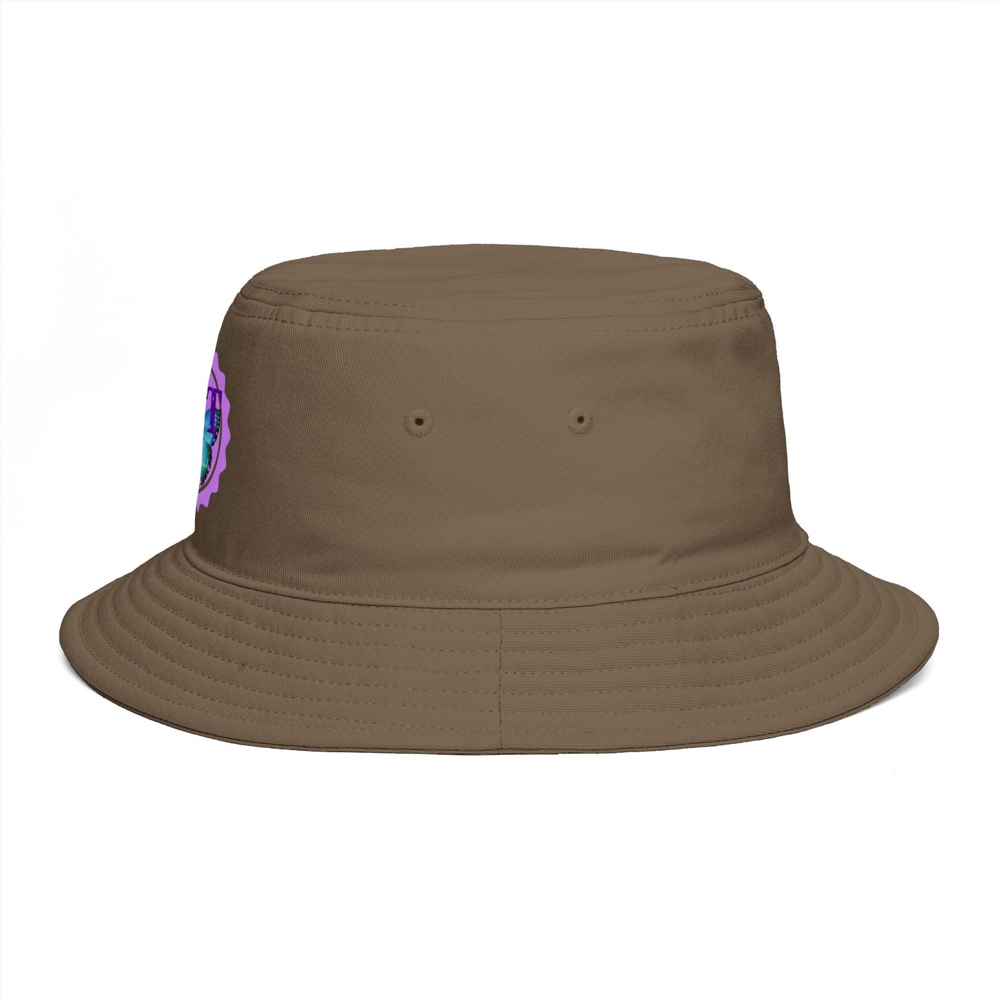 BVT Butterfly Logo Bucket Hat — Casual Sun Hat
