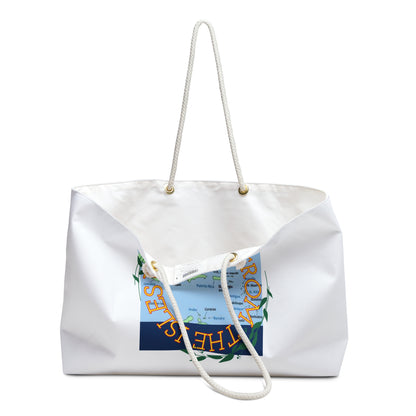 Wisdom FTI (Logo) Weekender Bag White