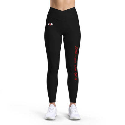 Embrace You Women’s Luxe Leggings Red