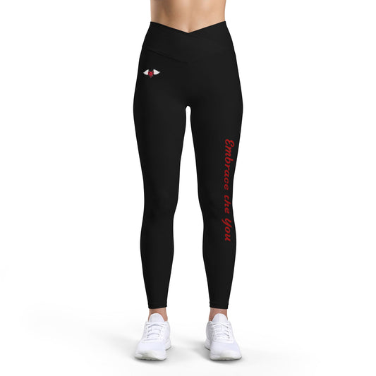 Embrace You Women’s Luxe Leggings Red