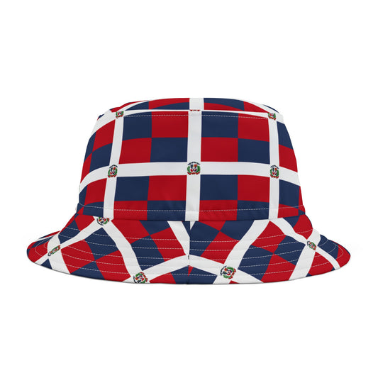 Dominican Rep Hat Lg Patterned Bucket