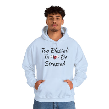 Too Blessed Hooded Sweatshirt
