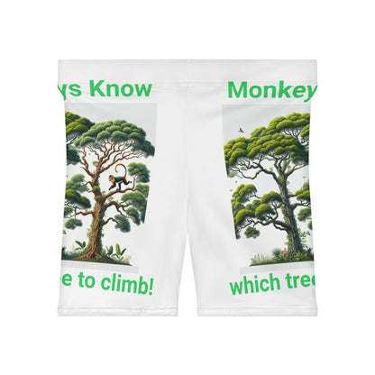 Monkeys Know Biker Shorts