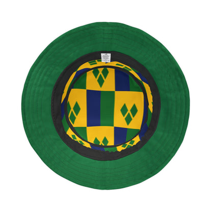 Saint Vincent Hat Lg Patterned Bucket