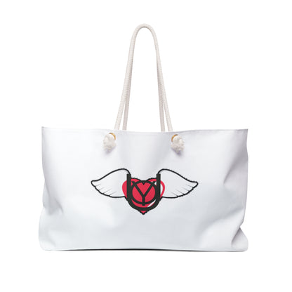 Embrace the You (Logo) Weekender Bag White