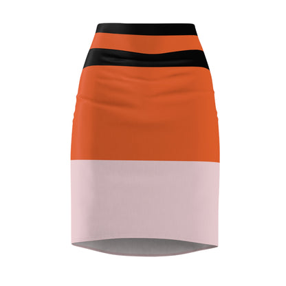 Chic Abstract Women's Pencil Skirt BOP