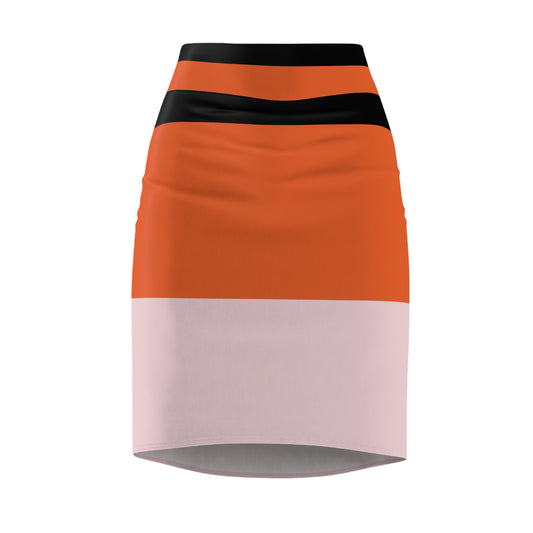 Chic Abstract Women's Pencil Skirt BOP