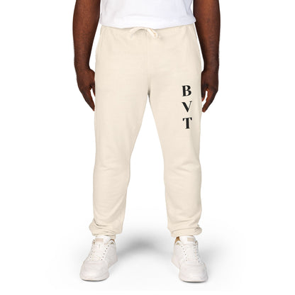 Unisex Fleece Sweatpants  BVT Garment-Dyed