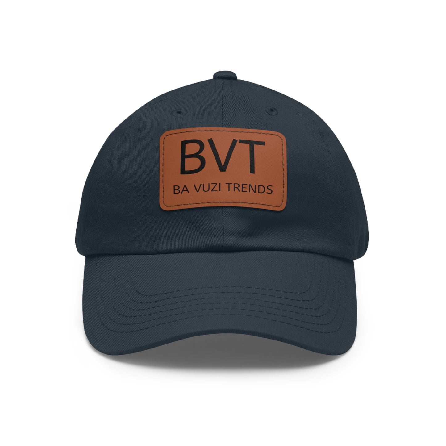 BVT Dad Hat with Leather Patch