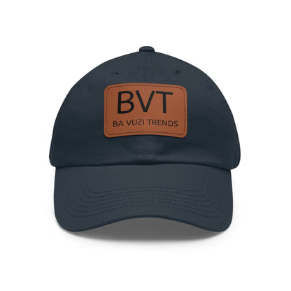 BVT Dad Hat with Leather Patch
